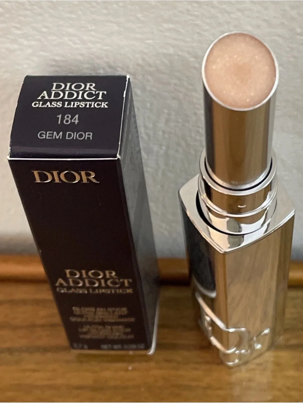 Dior Addict Glass Lipstick #184 Gem Dior NEW IN BOX